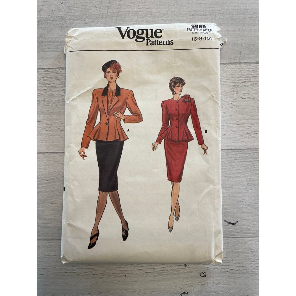 Vogue patterns womens 9659‎